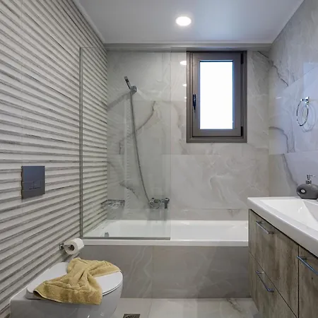 Chris With Private Ecologic Pool And Kid's Playground! Apartment Chania (Crete)