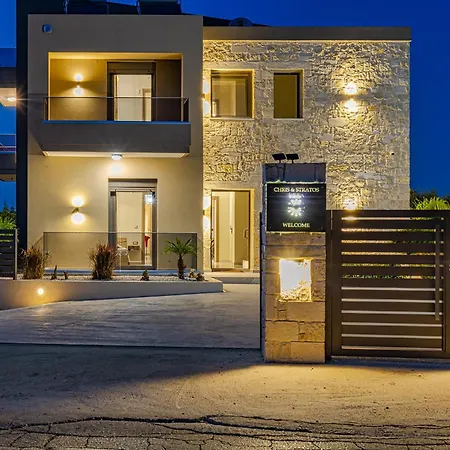 Apartment Chris With Private Ecologic Pool And Kid's Playground! Chania (Crete)