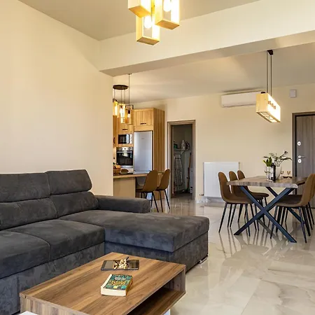 Apartment Chris With Private Ecologic Pool And Kid's Playground! Chania (Crete)